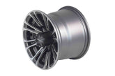 MASSFX 10x7 Golf Cart Rim with 4/101.6 or 4 on 4" Bolt Pattern - Gun Metal Grey